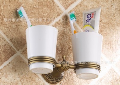 【供應(yīng)仿古雙杯,雕花雙杯架,全銅雙杯架】價格,廠家,圖片,其他水暖衛(wèi)浴五金,溫州市龍灣海城勞牧萊衛(wèi)浴潔具廠-